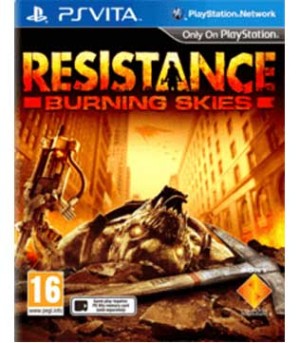 PS Vita-Resistance: Burning Skies