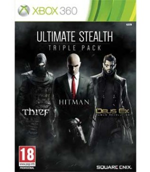 Xbox 360-Ultimate Stealth Triple Pack (Thief, Hitman Absolution & Deus Ex Human Revolution)